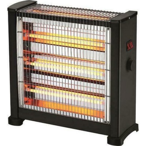 ΘΕΡΜΑΣΤΡΑ ΗΛΕΚΤΡΙΚΗ EUROLAMP 147-29156 2800W BLACK